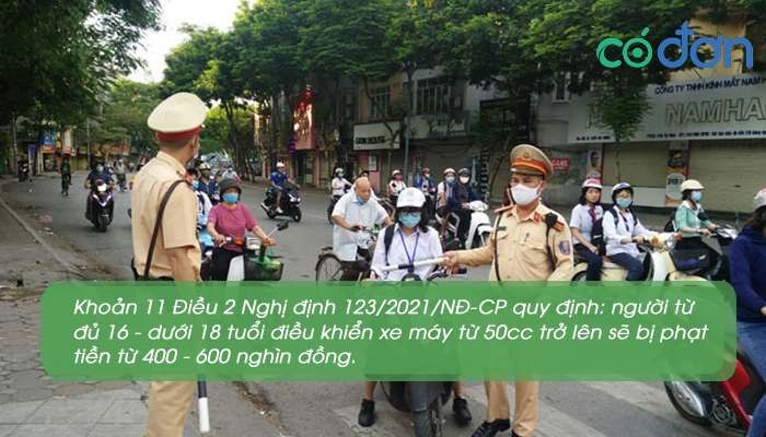 di xe may 50cc co can bang lai khong 2022 3