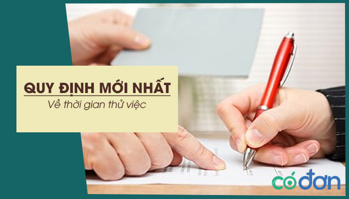quy dinh moi nhat ve thoi gian thu viec