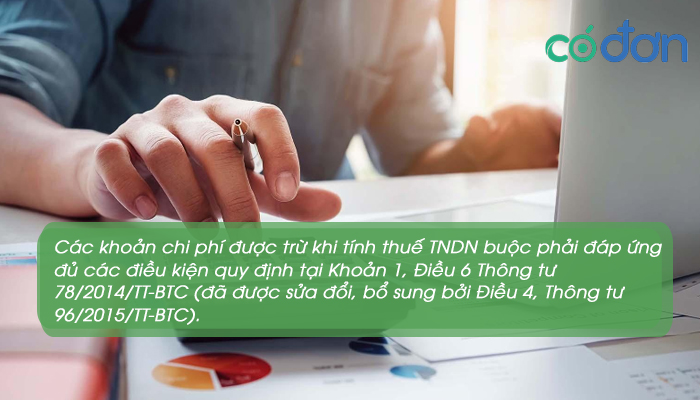 cac khoan chi phi duoc tru khong duoc tru khi tinh thue tndn 4