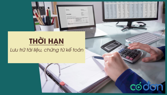 thoi han luu tru tai lieu chung tu ke toan