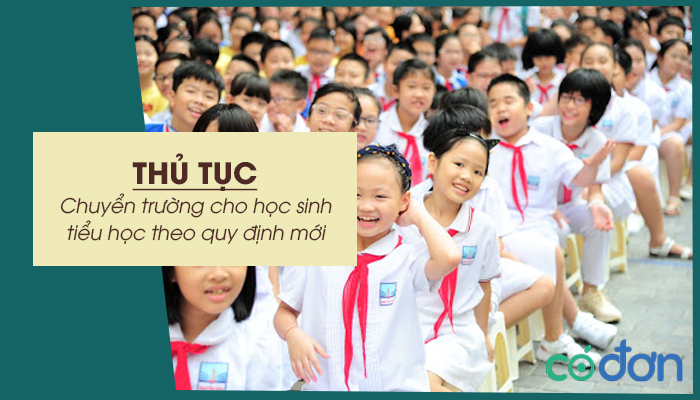 thu tuc chuyen truong cho hoc sinh tieu hoc theo quy dinh moi