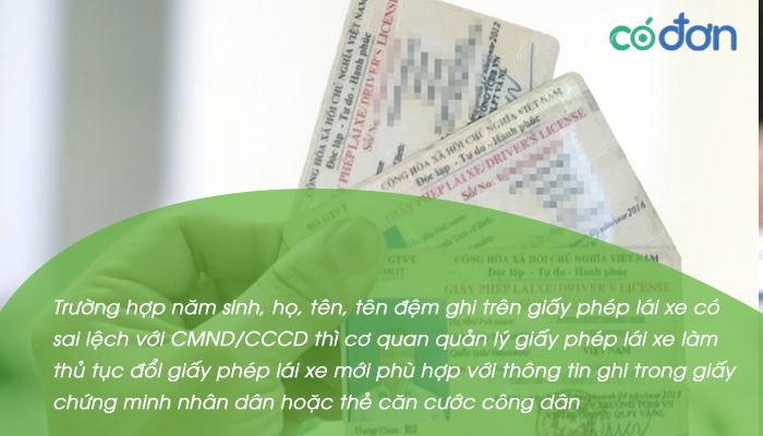 thu tuc dieu chinh thong tin tren giay phep lai xe 2
