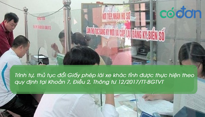 thu tuc doi giay phep lai xe tai tinh khac 3