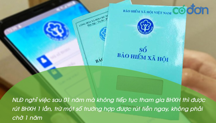 nghi viec bao lau duoc rut bhxh mot lan 2