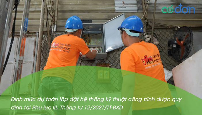 dinh muc du toan lap dat he thong ky thuat cua cong trinh 2