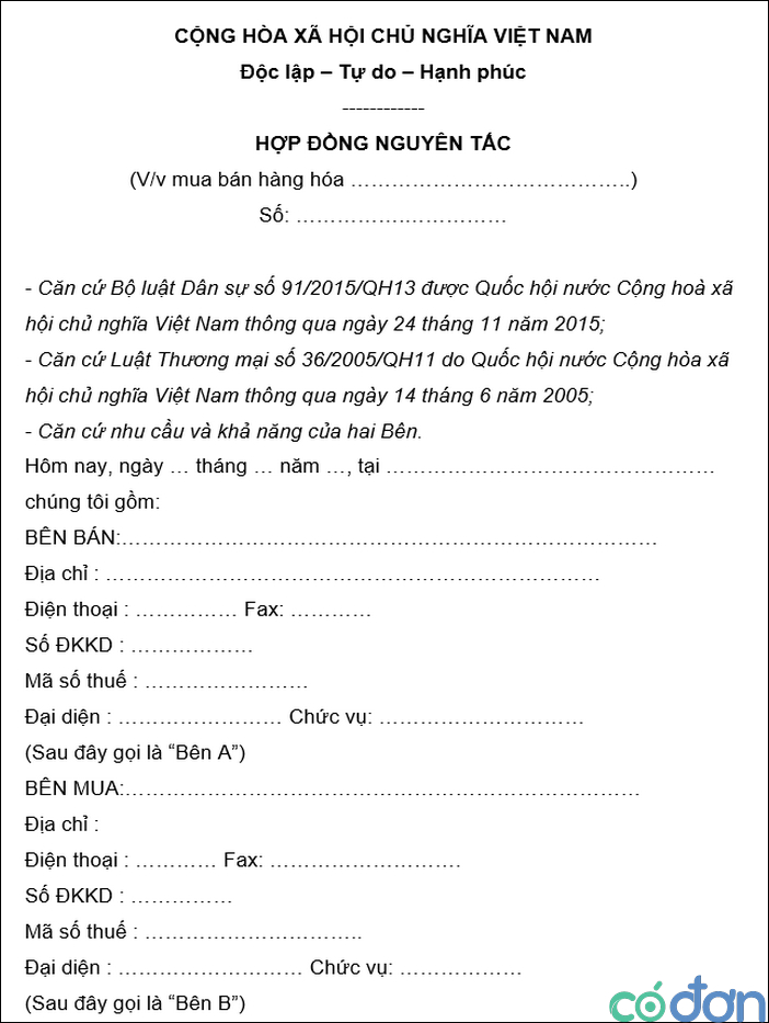 hop dong nguyen tac la gi 3