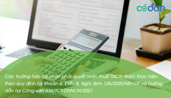 cac truong hop phai va khong phai quyet toan thue tncn 2