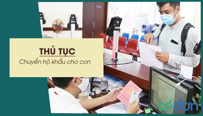 thu tuc chuyen ho khau cho con