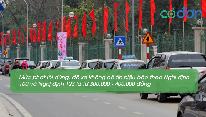 dung do xe o to khong dung quy dinh phat bao nhieu 3