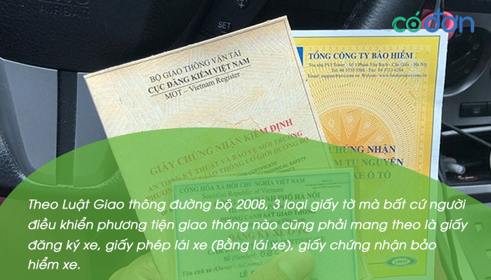 muc phat loi khong co hoac khong mang giay to xe 2