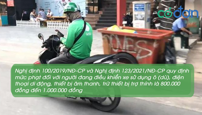 muc phat loi su dung dien thoai khi dang lai xe 3