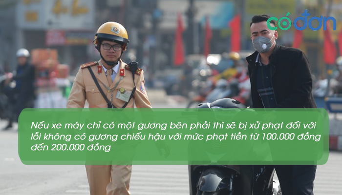 muc phat loi xe khong co guong chieu hau 3