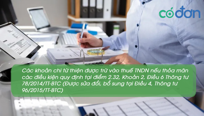 khoan chi tu thien co duoc tru khi tinh thue tndn 3