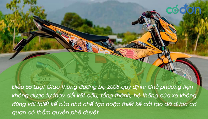 muc phat loi tu y thay doi ket cau xe 2