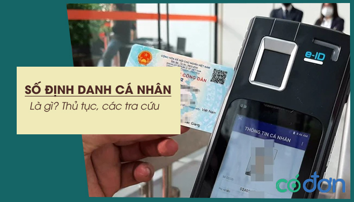 so dinh danh ca nhan la gi