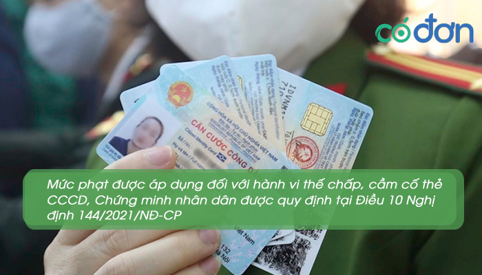 the chap cam co cccd bi phat bao nhieu 3