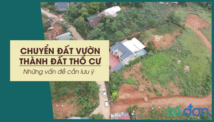 chuyen dat vuon thanh dat tho cu nhung van de can luu y