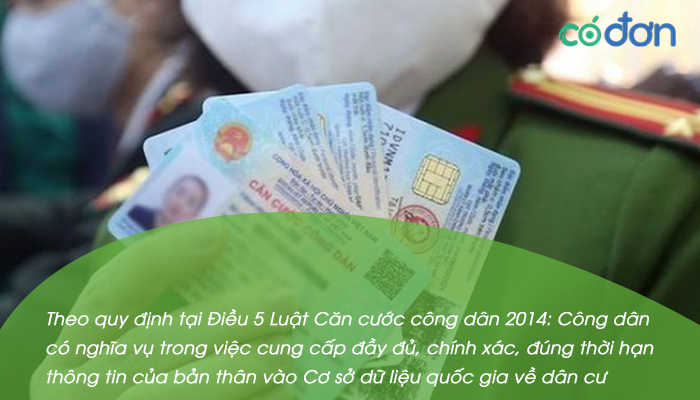 cung cap thong tin sai su that de duoc cap cccd phat bao nhieu 2