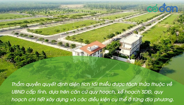 dien tich toi thieu de duoc cap so do la bao nhieu 2