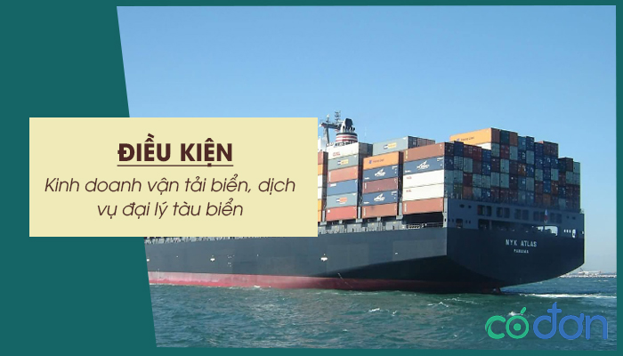 dieu kien kinh doanh van tai bien dich vu dai ly tau bien