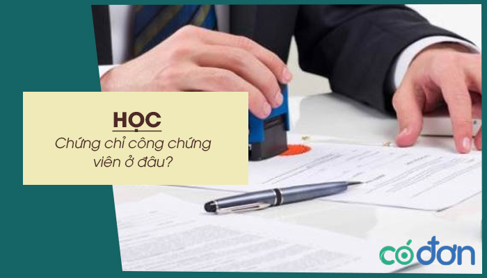 hoc chung chi cong chung vien o dau
